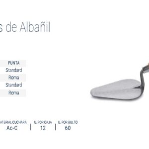 CUCHARA DE ALBAÑIL FORJADA BREMEN® 8"