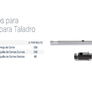 ROEDORA PARA TALADRO = REPUESTO HOJA DE CORTE BREMEN®