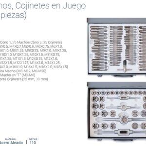 MACHOS & TERRAJAS en JGO Milimétrico [110 Pzs] Caja Metal