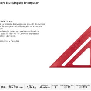 ESCUADRA MULTIANGULO TRIANGULAR WEMBLEY®