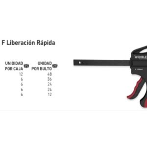 PRENSA TIPO F LIBERACIÓN RÁPIDA WEMBLEY® 24"