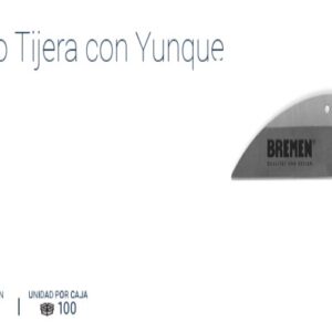 REP.TIJERA P/PODAR DE 8 1/2" CON YUNQUE RECTO PROFESIONAL BREMEN® (Cuchilla, Arandela)