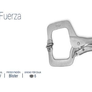 PINZA DE FUERZA TIPO C 11" MORDAZA MOVIL BREMEN®