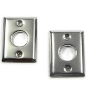 ROSETA RECTANGULAR ZINCADA