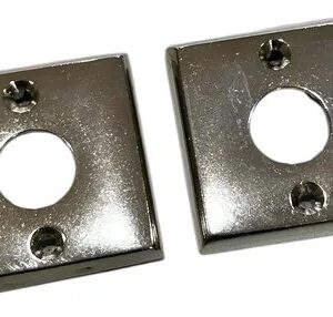 ROSETA RECTANGULAR NIQUEL/PLATIL