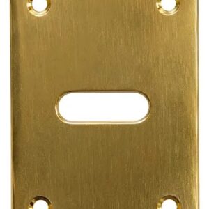 BOCA LLAVE RECTANGULAR DORADA/BRONCEADA