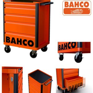 CARRO DE 26" CON 7 CAJONES NARANJA 1472K7