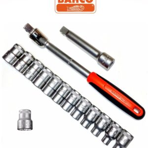 SET DE BOCALLAVES ENC 1/2" EST 14 PIEZAS 703QR/14