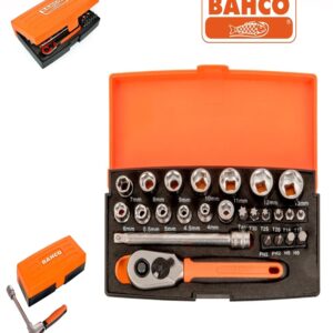 JUEGO DE BOCALLAVES Y ACCESORIOS ENC 1/4" SL25-A