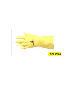 GUANTE LATEX FLOCADO T9 LONG.30 CM VE240