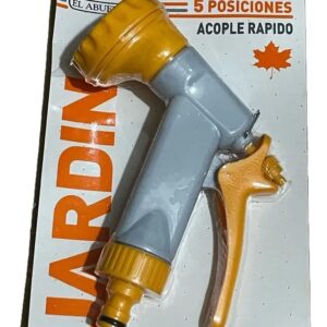 PISTOLA DE RIEGO C/ACOPLE RAPIDO BLISTER