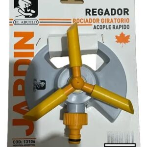 ROCIADOR GIRAT.C/BASE C/ACOPLE RAP.BLIST