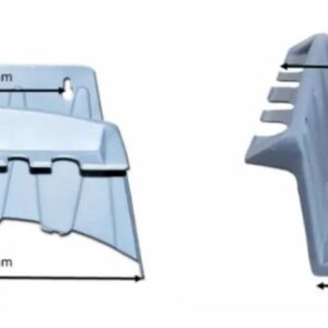 SOPORTE DE MANGUERA PVC PARA PARED