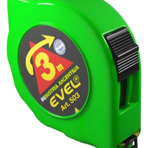 CINTA METRICA ANCHO 16 MM.AUTOMATICA C/FRENO/ENGANCHE 3 MTS.