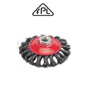 CEPILLO CONICO 115 MM TRENZADO TUERC M14