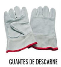 GUANTE DECARNE PUÑO CORTO
