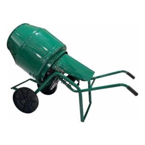 HORMIGONERA DE 130 LTS MOTOR 3/4 HP REFORZADA VERDE