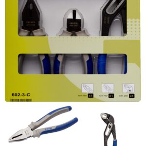 SET DE ALICATES 3 PIEZAS 602-3-C