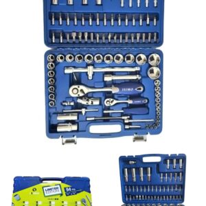 JUEGO DE BOC. Y ACC. ENC 1/2" Y 1/4" 94 PIEZAS 130-94-4