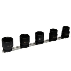 JUEGO DE BOCALLAVES DE IMPACTO ENC 1/2" 5 PZ HEX 167911