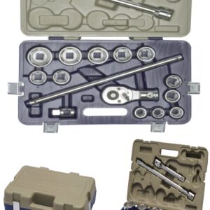 JUEGO DE BOC. Y ACC. ENC 3/4" 17 PIEZAS 139-17-4