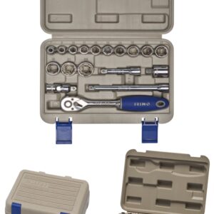 JUEGO DE BOC. Y ACC. ENC 3/8" 18 PIEZAS 119-18-4