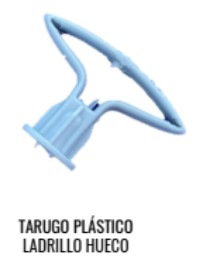 TARUGO PLASTICO LADRILLO HUECO N8 X 500UNID
