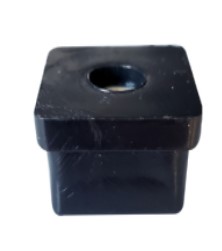 REGATON CUADRADO C/TUERCA 25X25